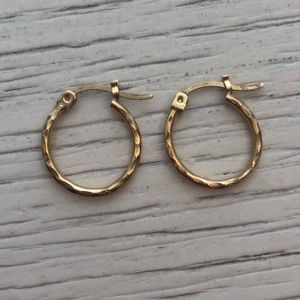 Small Gold Hoops